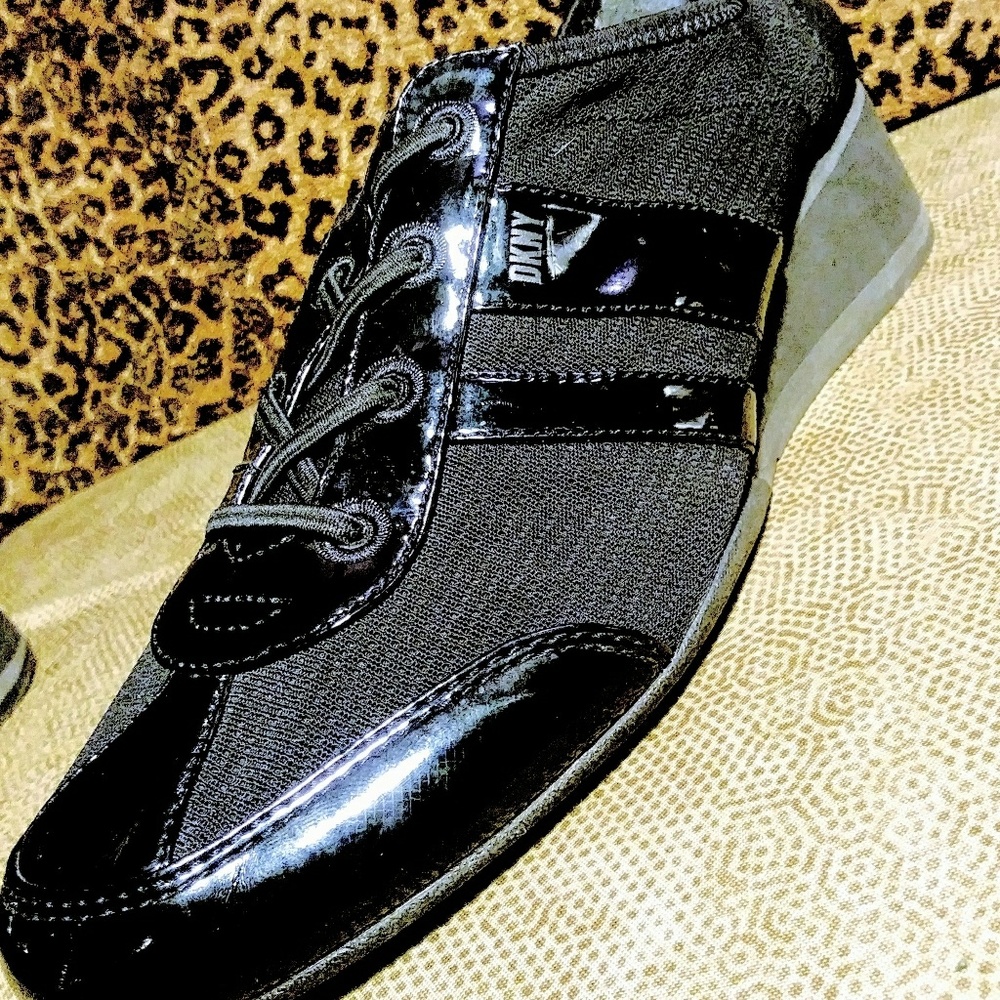 DKNY Raina Black Sneakers